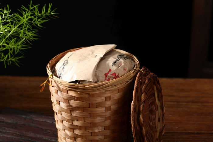 1998 Raw Basket Aged "133" Liu Bao Tea | Yunnan Sourcing Tea Shop