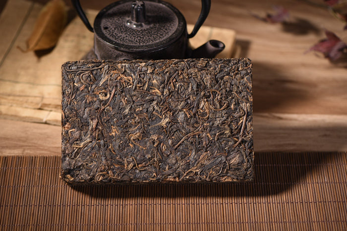 2002 Bu Lang Mountain Raw Pu-erh Tea Brick | Yunnan Sourcing Tea Shop