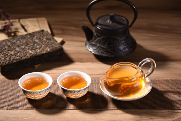 2002 Bu Lang Mountain Raw Pu-erh Tea Brick | Yunnan Sourcing Tea Shop