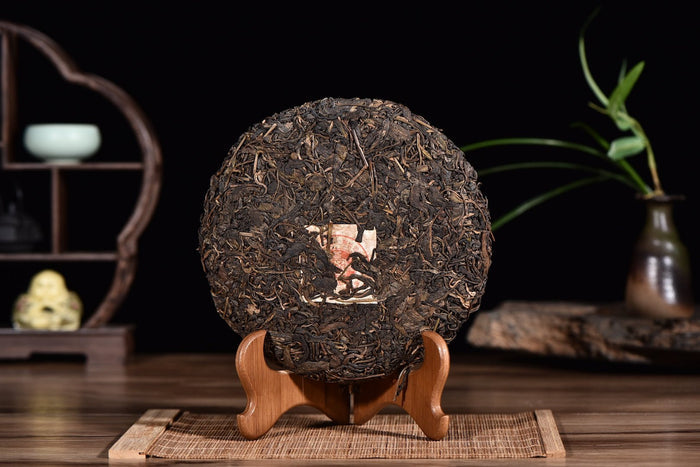 2005 Nan Zhao "Hong He Yuan" Raw Pu-erh Tea Cake | Yunnan Sourcing Tea Shop