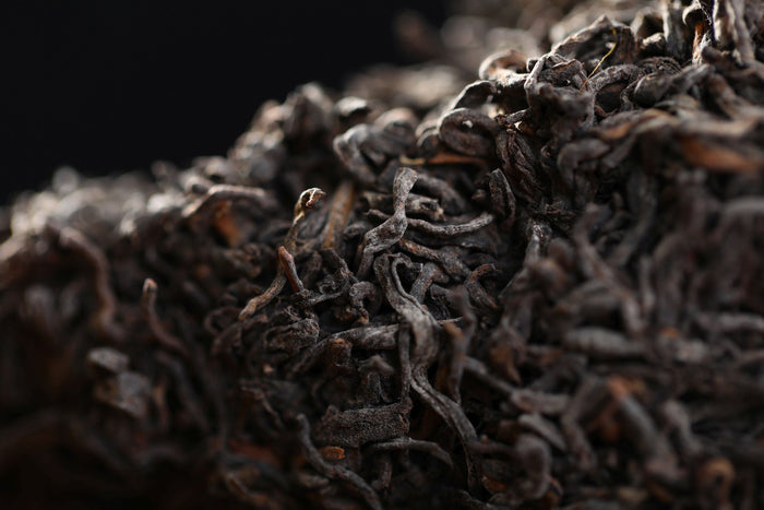 2016 Cang Mountain "7105 Golden Flowers" Liu Bao Tea