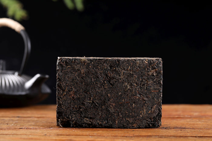 2017 Zhong Cha "Ya Pan Ye Fang" Golden Flowers Fu Brick of Hunan | Yunnan Sourcing Tea Shop