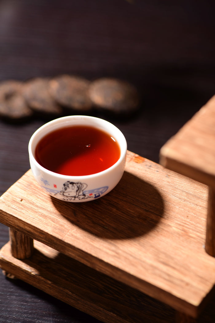 2019 Tie Guo Li "Super Mini" Ripe Pu-erh Tea Cake