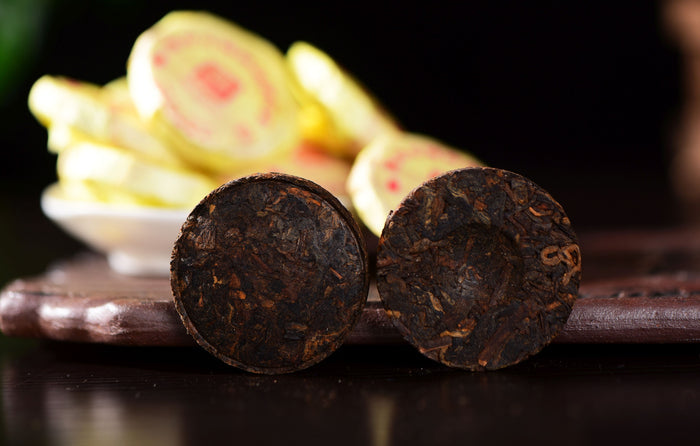 2019 Tie Guo Li "Super Mini" Ripe Pu-erh Tea Cake