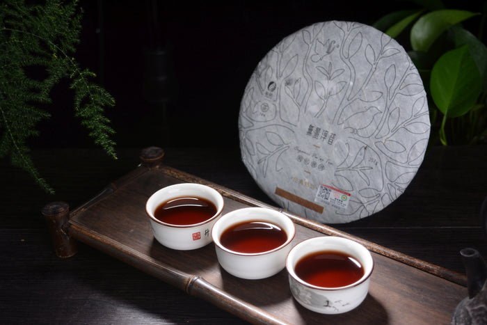 2019 Zu Xiang "Wu Liang Chun Pu" Organic Ripe Pu-erh Tea | Yunnan Sourcing Tea Shop
