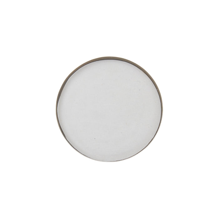 5.5" Gilded Glass Coaster For Small Round Botanical Candles