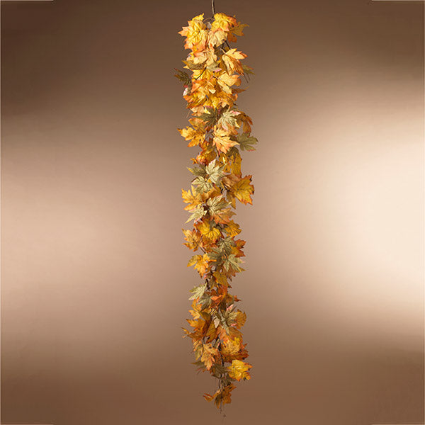 5’L HARVEST MAPLE LEAF GARLAND