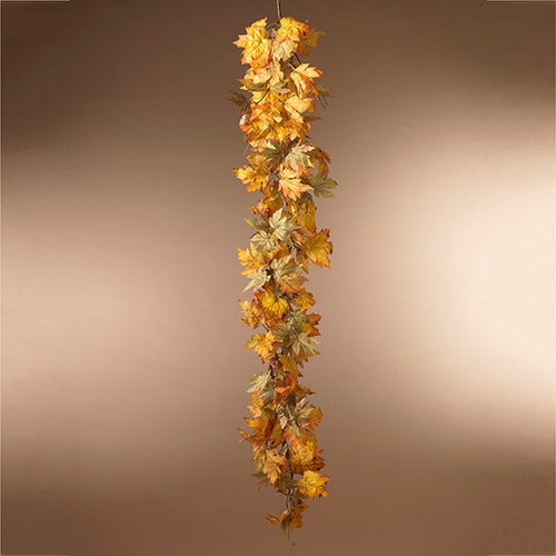 5’L HARVEST MAPLE LEAF GARLAND
