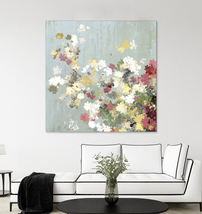 Abstract Bouquet I by Allison Pearce on GIANT ART - white floral