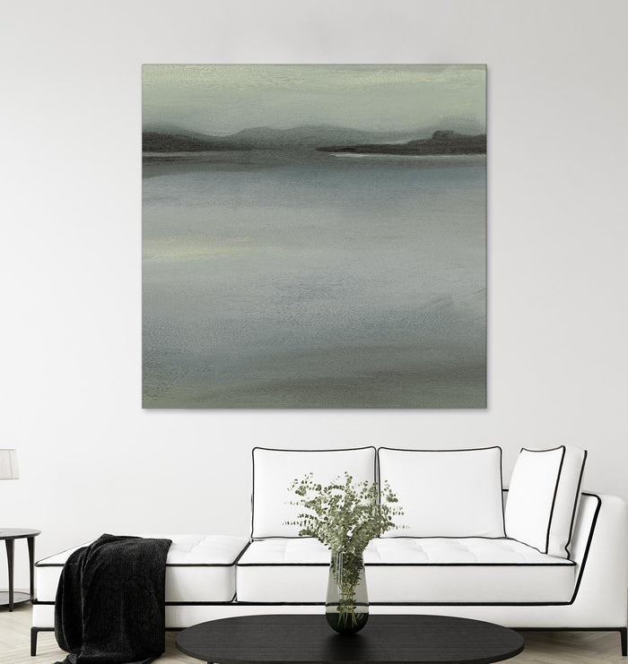 Abstract Horizon V by Ethan Harper on GIANT ART - blue abstract