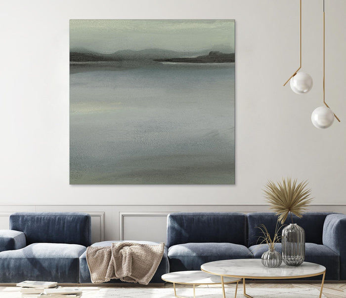 Abstract Horizon V by Ethan Harper on GIANT ART - blue abstract