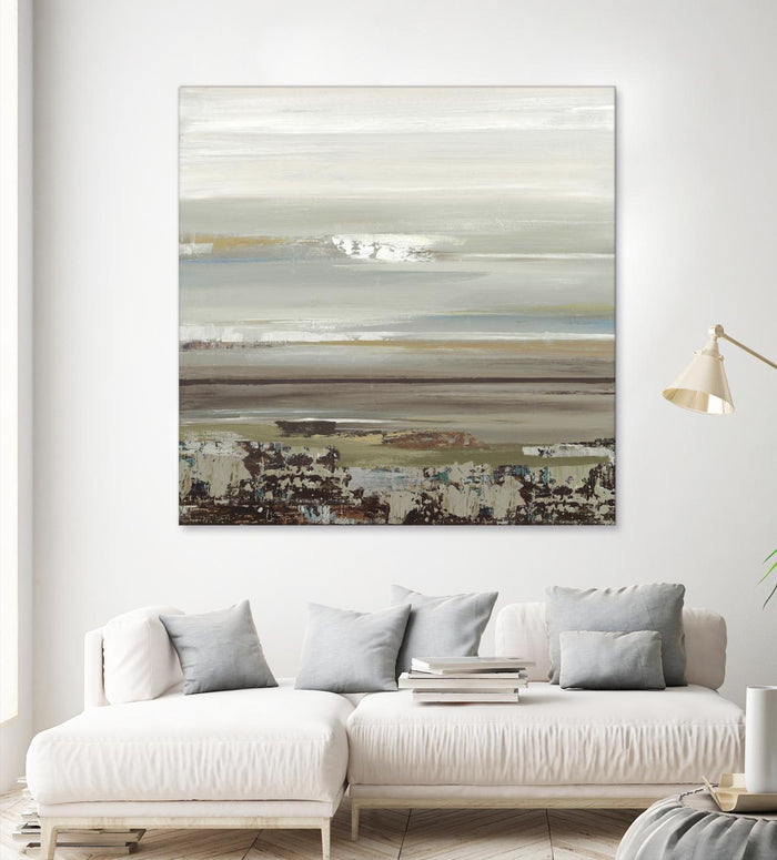Abyss II by Valeria Mravyan on GIANT ART - blue abstract, landscape
