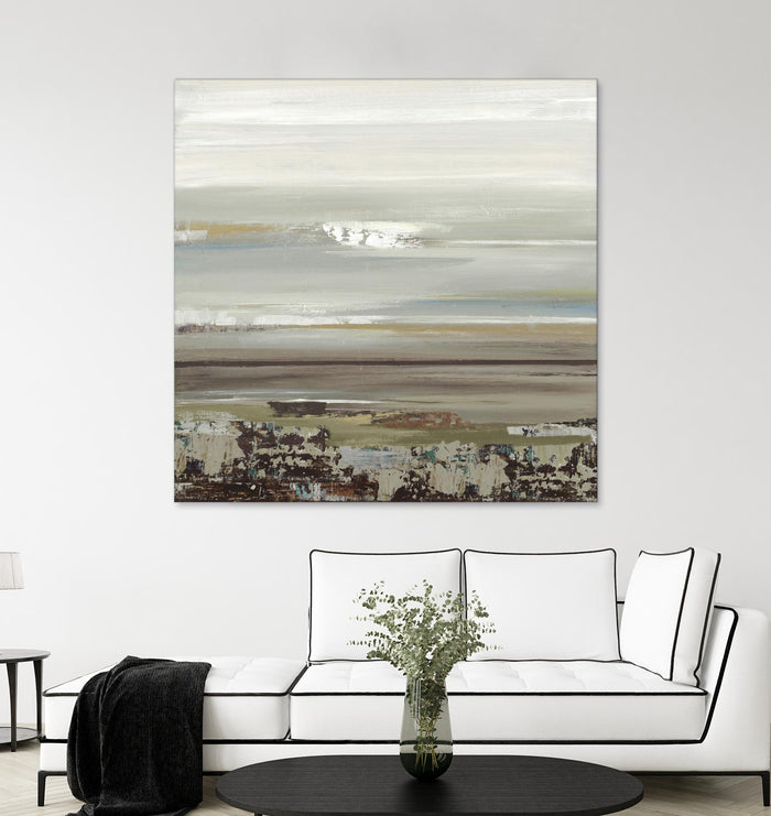 Abyss II by Valeria Mravyan on GIANT ART - blue abstract, landscape