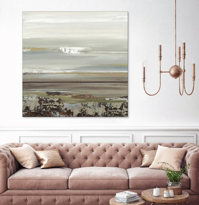 Abyss II by Valeria Mravyan on GIANT ART - blue abstract, landscape