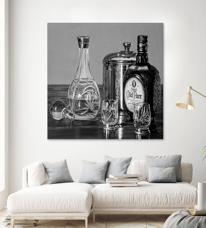 After Hours II B/W by João Bello on GIANT ART - black mixed media