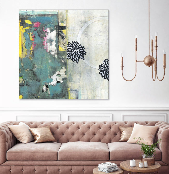 After the Winter I by Jodi Fuchs on GIANT ART - green abstract