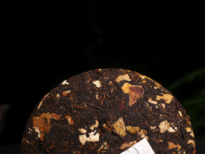 Aged Tangerine Peel &  Gong Ting Ripe Pu-erh Tea Cake