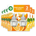 Air Wick Sweet Orange Scented Oil Refill Twin - 6 Pack