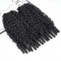 qvr hair natural black burmese curly human hair bundles