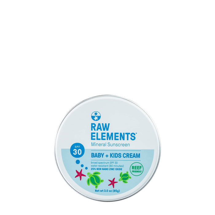 Raw Elements Baby + Kids 30+ Tin *Zero Waste*