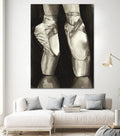 Ballet Shoes II by Grace Popp on GIANT ART - white leisure ballet