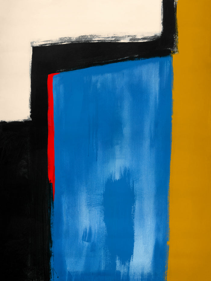 Block Field 5 by Jo Stearns on GIANT ART - black abstract pattern