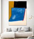 Block Field 6 by Jo Stearns on GIANT ART - black abstract pattern