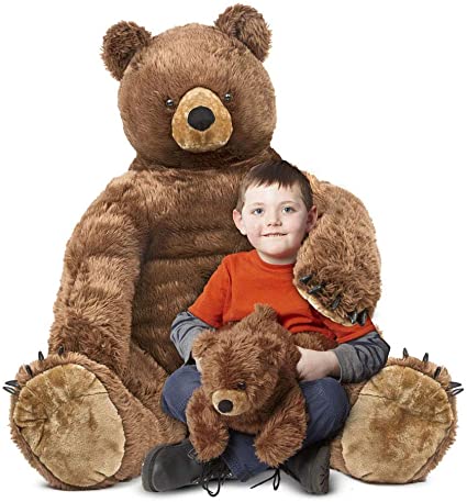 Brown Bear with Cub- EXTRA large plush by Melissa and Doug