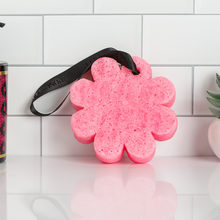 Bulgarian Rose Wildflower Bath Sponge - 14+ Washes