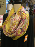BUTTERFLY IN REPOSE INFINITY SCARF -LILAC. By Mountain Mama
