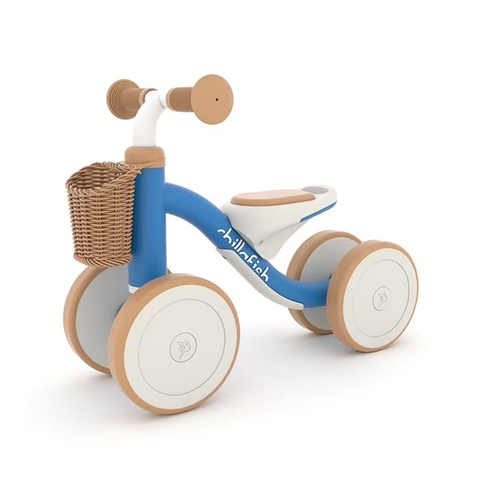 Chillafish Cruzi Ride-On Stable 4-Wheeler Kids Toy - Blue