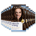 Clairol Nice’n Easy Permanent Hair Color #5 Medium Brown - 12 Pack