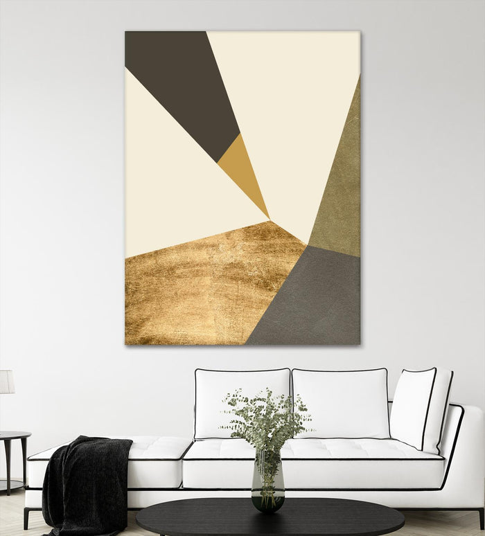 Clovis I by Jacob Green on GIANT ART - gold abstract abstract