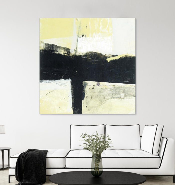 Coal Train A by JB Hall on GIANT ART - yellow abstract