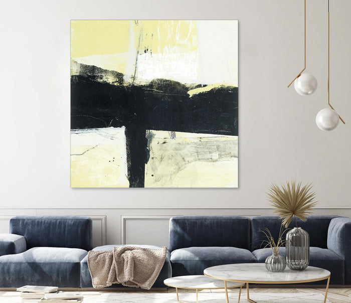 Coal Train A by JB Hall on GIANT ART - yellow abstract