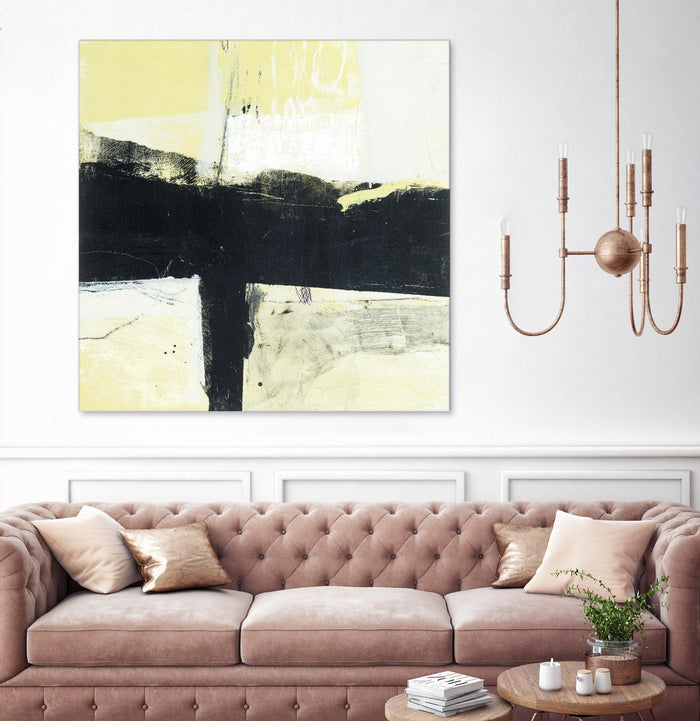 Coal Train A by JB Hall on GIANT ART - yellow abstract