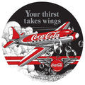 COKE DC-3 METAL SIGN