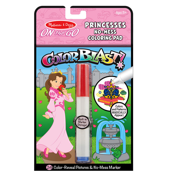 COLOR BLAST - Princess "Magic" Pen Activity Book by Melissa and Doug