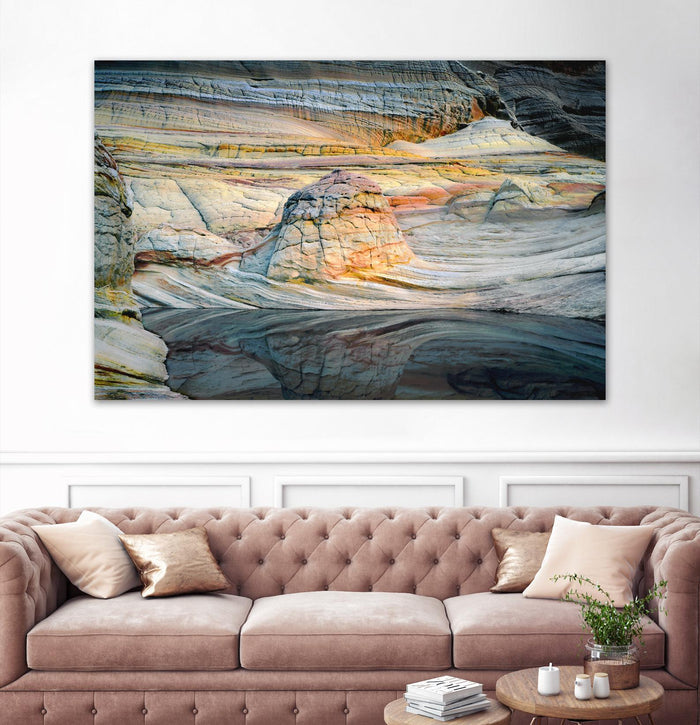 Coyotte Bluffs 1 by Robert Hansen on GIANT ART - grey landscape
