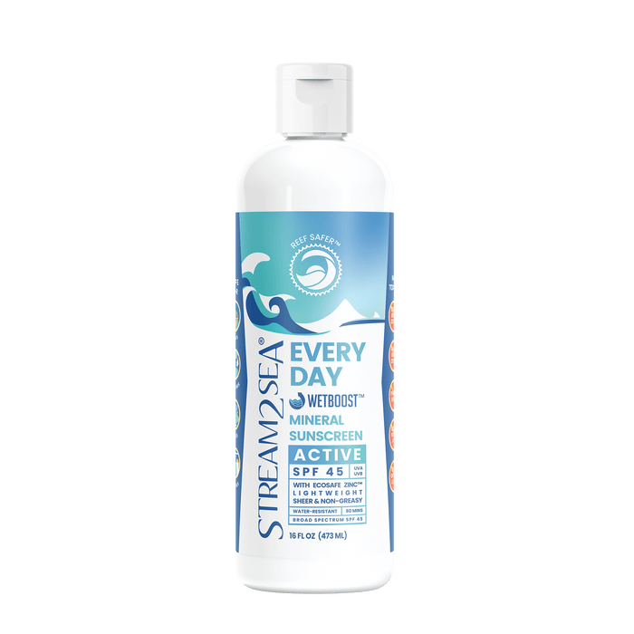 Stream2Sea Every Day Active Mineral Sunscreen 16oz