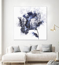 Exploding Leaf by Eva Watts on GIANT ART - white abstract
