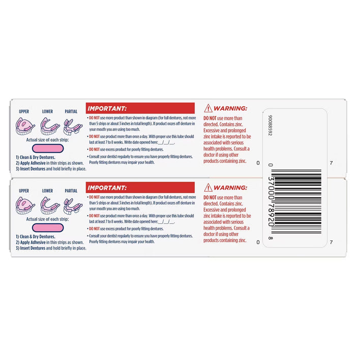 Fixodent Ultra Max Hold Denture Adhesive 4.4 oz - 2 Ct - 6 Pack