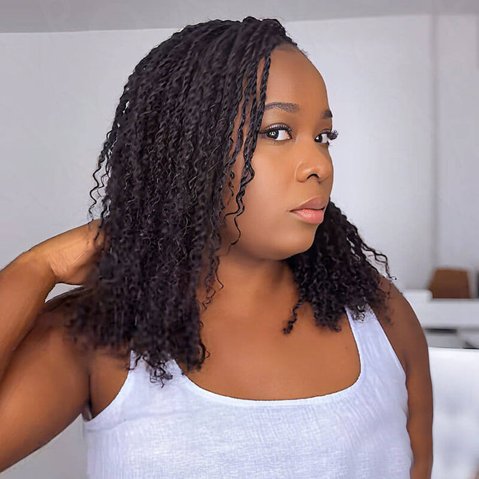 Flash Sale|QVR Natural Black Afro kinky Bulk Human Hair