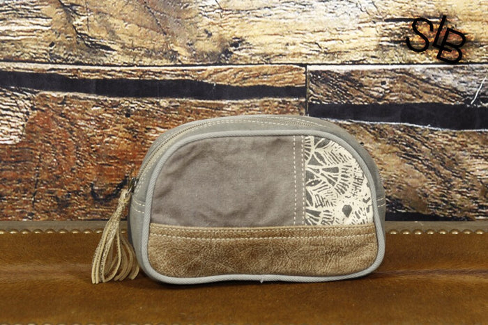 FLOWER DESIGN MAKE-UP KIT SMALL BAG