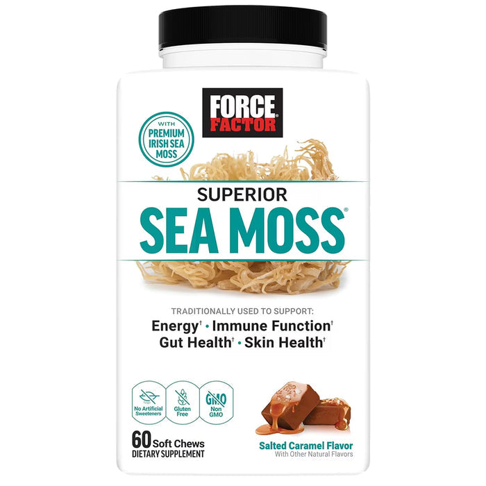 Force Factor Sea Moss Soft Chews - 60 Ct - 12 Pack
