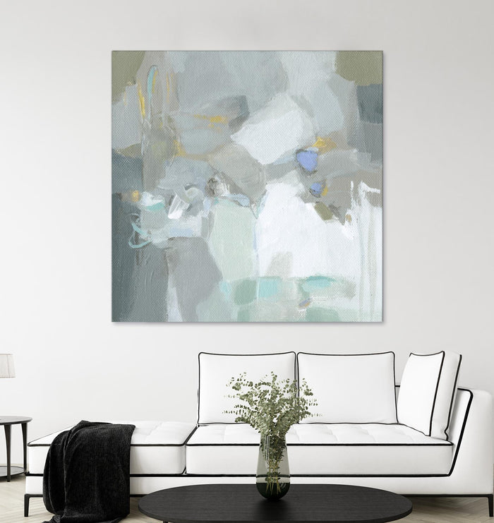 Frosted Flakes by Christina Long on GIANT ART - green abstract