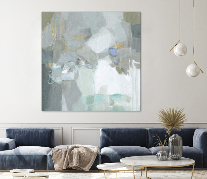 Frosted Flakes by Christina Long on GIANT ART - green abstract