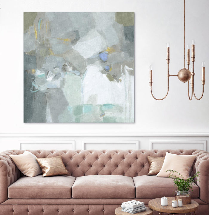 Frosted Flakes by Christina Long on GIANT ART - green abstract