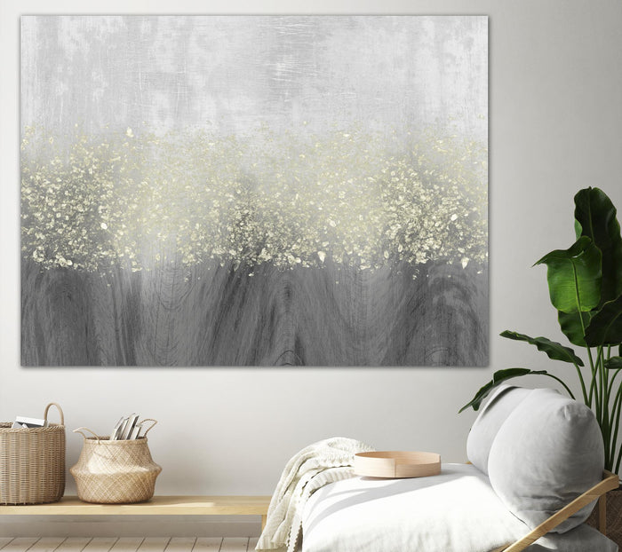 Glitter Swirl II by Jennifer Goldberger on GIANT ART - brown abstract