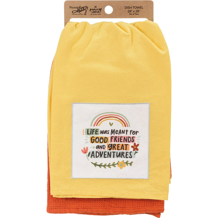 Good Friends Great Adventures - Dish Towel Set